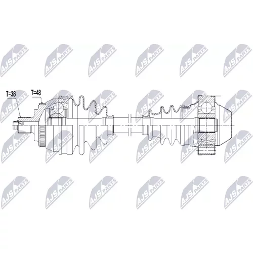 Hnací hriadeľ NPW-FR-231 /NTY/ - obr. 1