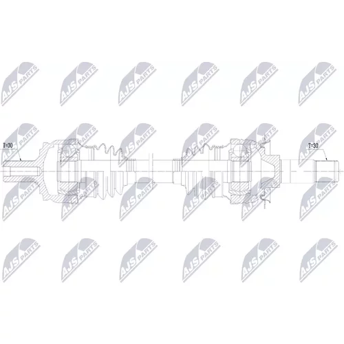Hnací hriadeľ NPW-ME-242 /NTY/ - obr. 1