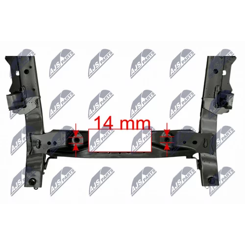 Pomocný rám/Nosič agregátov ZRZ-RE-033 /NTY/ - obr. 2