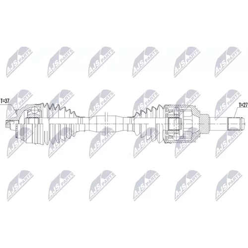 Hnací hriadeľ NPW-BM-260 /NTY/ - obr. 1