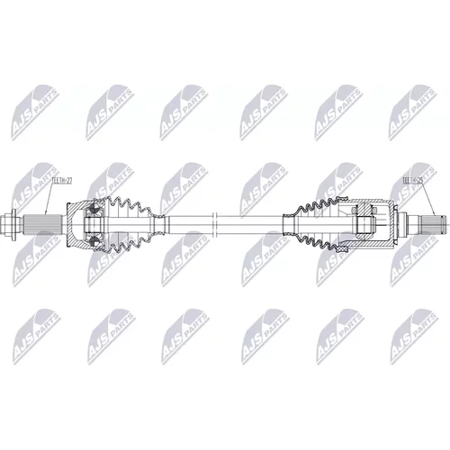 Hnací hriadeľ NPW-HY-683 /NTY/ - obr. 1