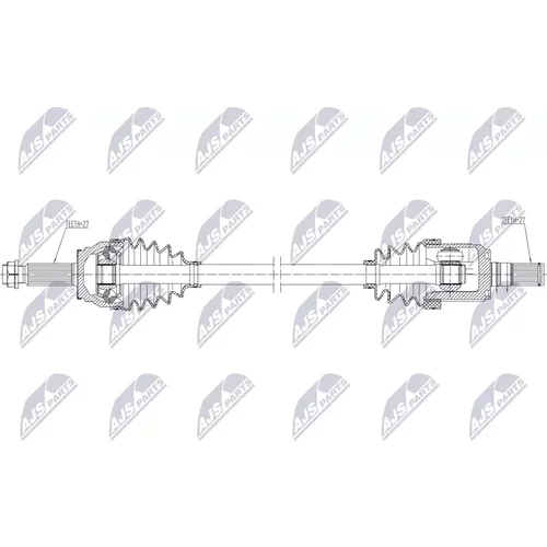 Hnací hriadeľ NPW-HY-685 /NTY/ - obr. 1
