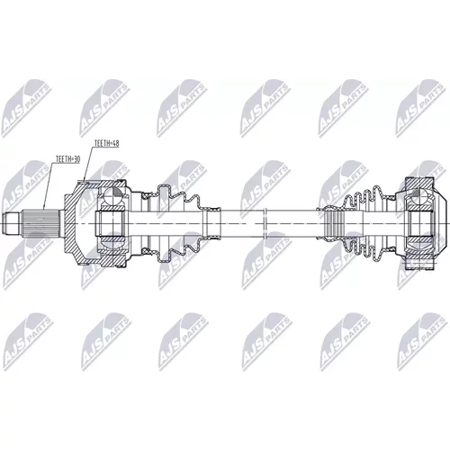 Hnací hriadeľ NPW-BM-270 /NTY/ - obr. 1