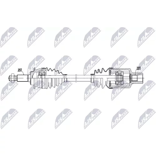 Hnací hriadeľ NPW-SU-093 /NTY/ - obr. 1