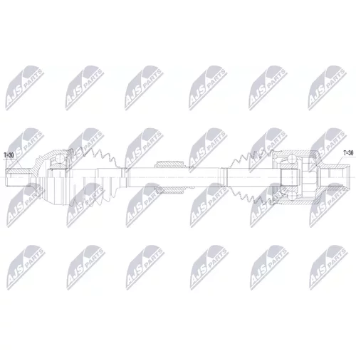 Hnací hriadeľ NPW-ME-234 /NTY/ - obr. 1