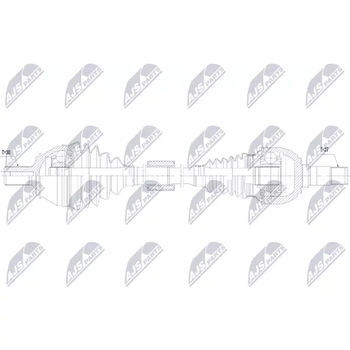 Hnací hriadeľ NPW-ME-238 /NTY/ - obr. 1