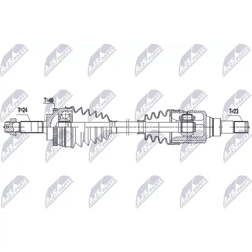 Hnací hriadeľ NTY NPW-TY-281