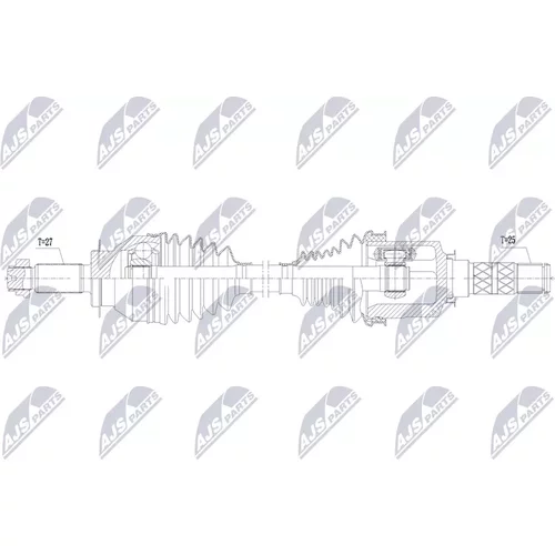 Hnací hriadeľ NPW-SB-039 /NTY/ - obr. 1