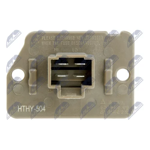 Odpor vnútorného ventilátora ERD-HY-504 /NTY/ - obr. 4