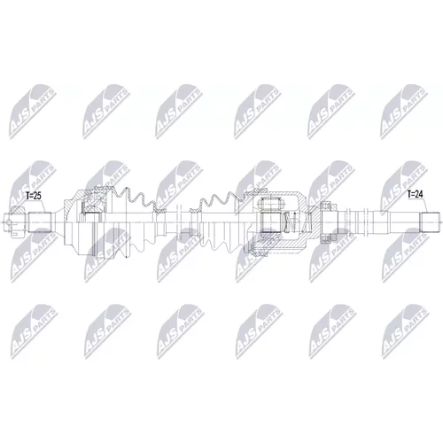 Hnací hriadeľ NPW-CT-193 /NTY/ - obr. 1