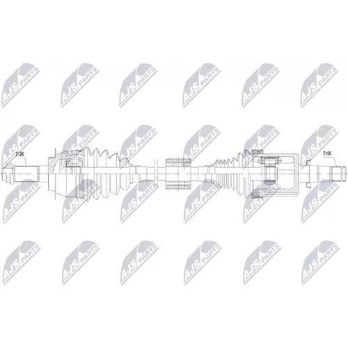 Hnací hriadeľ NPW-SU-098 /NTY/ - obr. 1