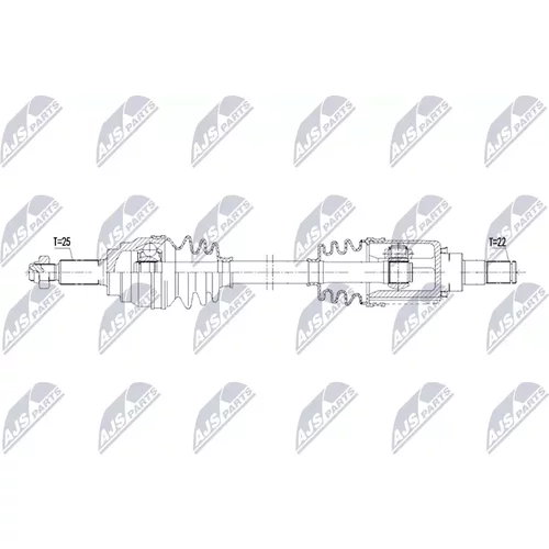 Hnací hriadeľ NPW-SU-100 /NTY/ - obr. 1