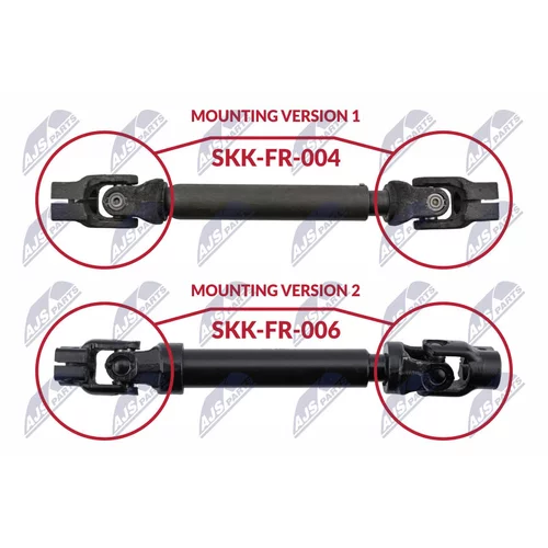 Hriadeľ riadenia SKK-FR-004 /NTY/