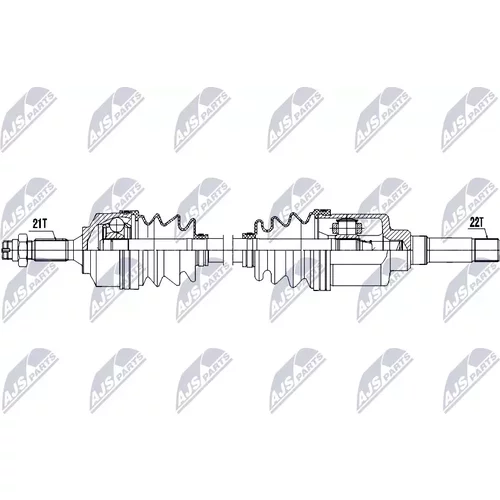 Hnací hriadeľ NPW-CT-190 /NTY/ - obr. 1