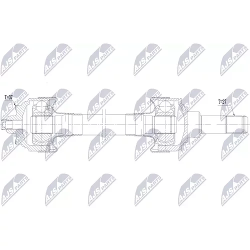 Hnací hriadeľ NPW-BM-259 /NTY/ - obr. 1