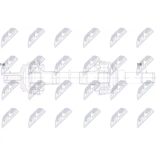 Hnací hriadeľ NPW-ME-248 /NTY/ - obr. 1