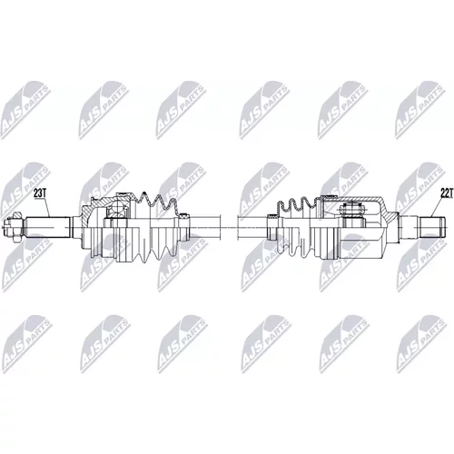 Hnací hriadeľ NPW-SU-085 /NTY/ - obr. 1