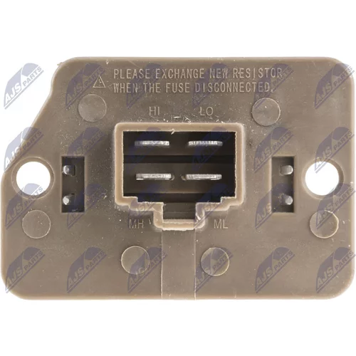 Odpor vnútorného ventilátora ERD-HY-510 /NTY/ - obr. 4