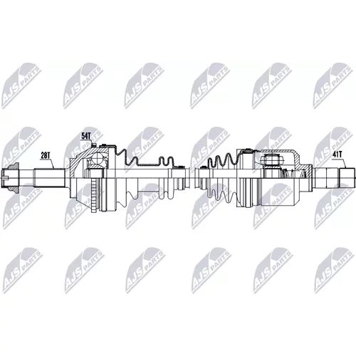 Hnací hriadeľ NPW-CT-187 /NTY/ - obr. 1