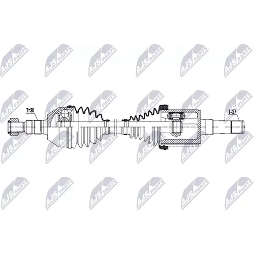 Hnací hriadeľ NPW-DW-082 /NTY/ - obr. 1