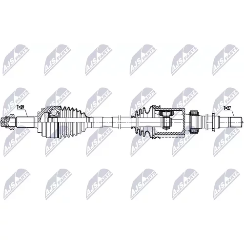 Hnací hriadeľ NTY NPW-NS-231