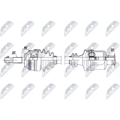 Hnací hriadeľ NPW-RE-270 /NTY/ - obr. 1