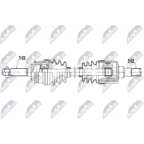 Hnací hriadeľ NPW-SU-086 /NTY/ - obr. 1