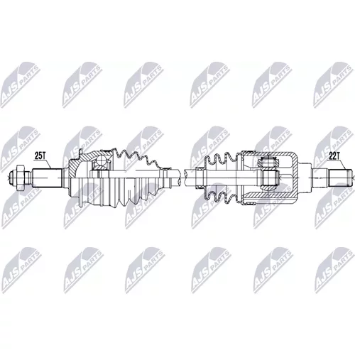 Hnací hriadeľ NPW-SU-091 /NTY/ - obr. 1