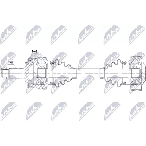 Hnací hriadeľ NPW-BM-267 /NTY/ - obr. 1