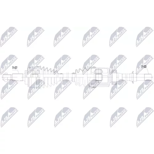 Hnací hriadeľ NTY NPW-RE-280