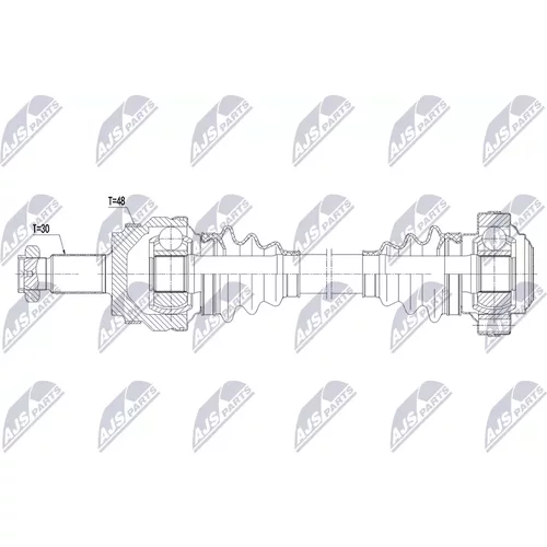 Hnací hriadeľ NPW-BM-258 /NTY/ - obr. 1