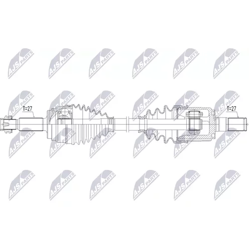 Hnací hriadeľ NTY NPW-HY-700