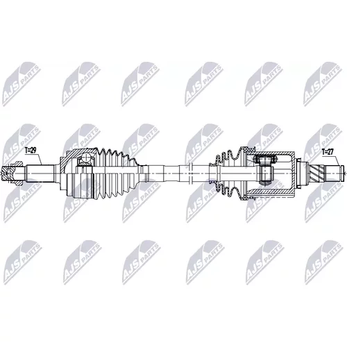 Hnací hriadeľ NTY NPW-NS-230