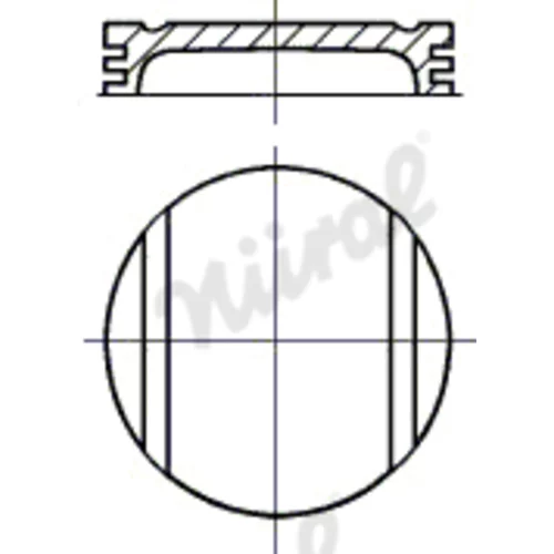 Piest 87-521600-00 /NÜRAL/ - obr. 2