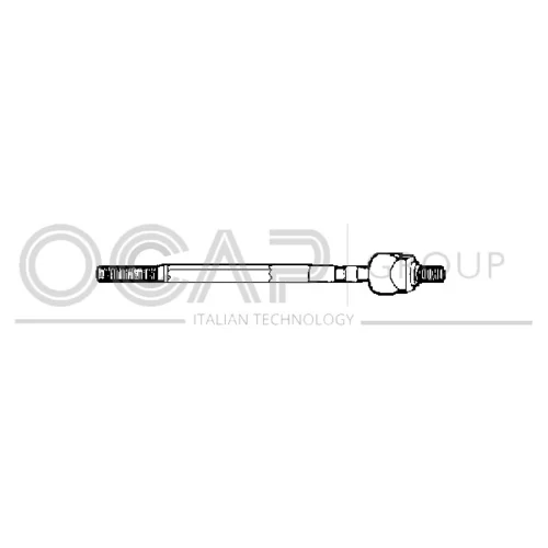 Axiálny čap tiahla riadenia OCAP 0680348