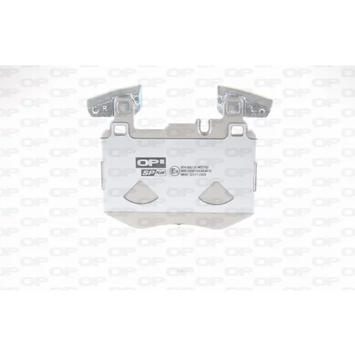 Sada brzdových platničiek kotúčovej brzdy OPEN PARTS BPA1883.20