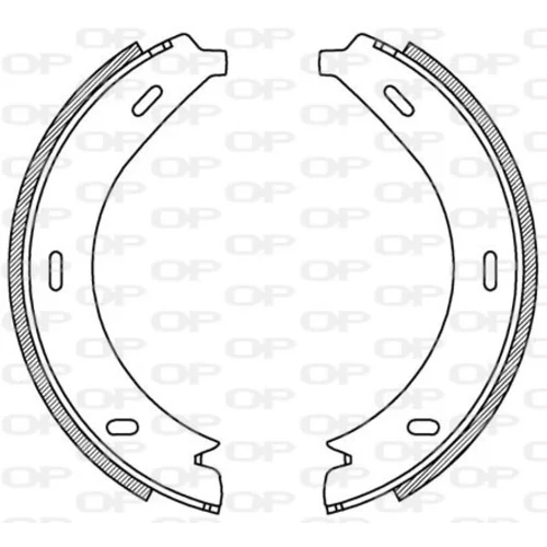 Sada brzdových čeľustí OPEN PARTS BSA2195.00