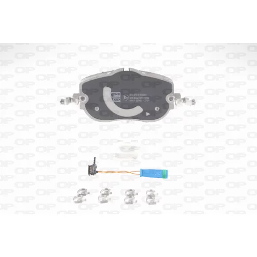 Sada brzdových platničiek kotúčovej brzdy OPEN PARTS BPA1973.00