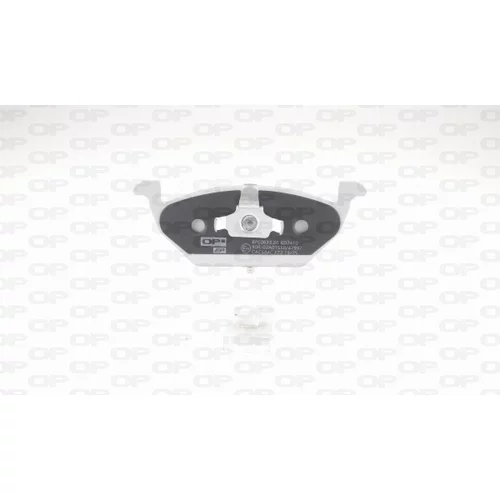Sada brzdových platničiek kotúčovej brzdy OPEN PARTS BPE0633.20