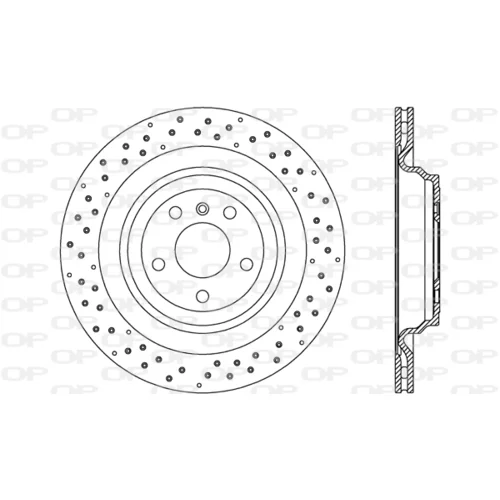 Brzdový kotúč BDR2700.20 (OPEN PARTS)
