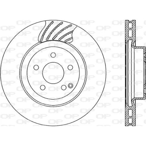 Brzdový kotúč OPEN PARTS BDR2298.20