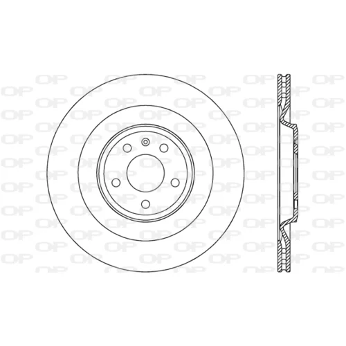 Brzdový kotúč OPEN PARTS BDR2620.20