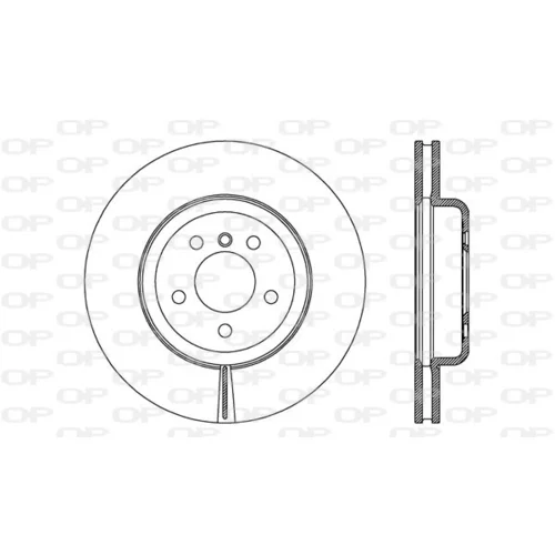 Brzdový kotúč OPEN PARTS BDR2748.20