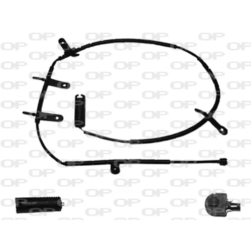 Výstražný kontakt opotrebenia brzdového obloženia OPEN PARTS AK3107.00