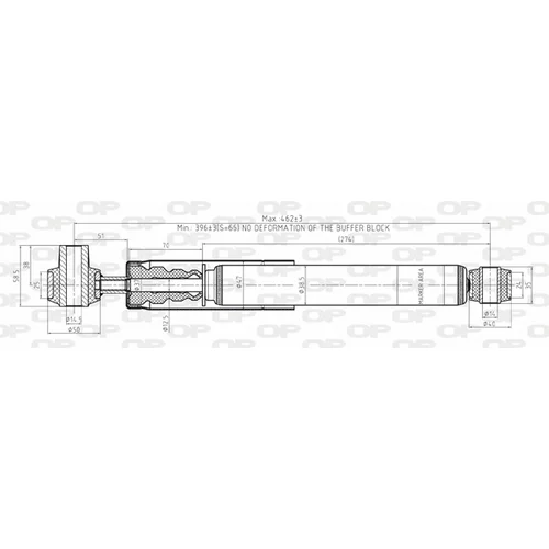 Tlmič pérovania SAB8156.32 (OPEN PARTS)