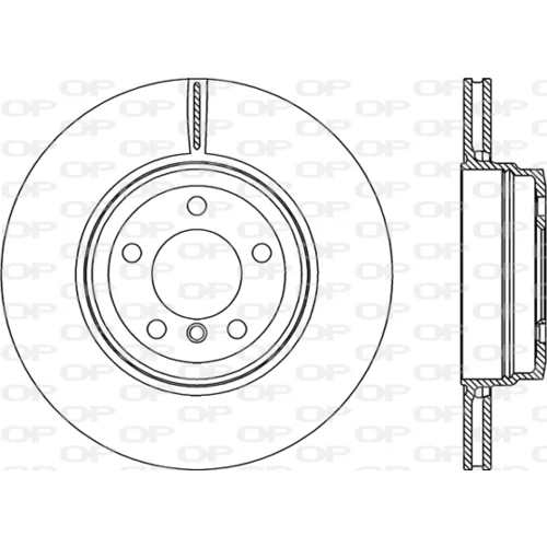 Brzdový kotúč OPEN PARTS BDR2279.20