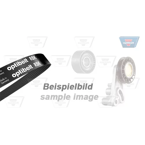 Ozubený klinový remeň - Sada OPTIBELT 6 PK 1873KT1