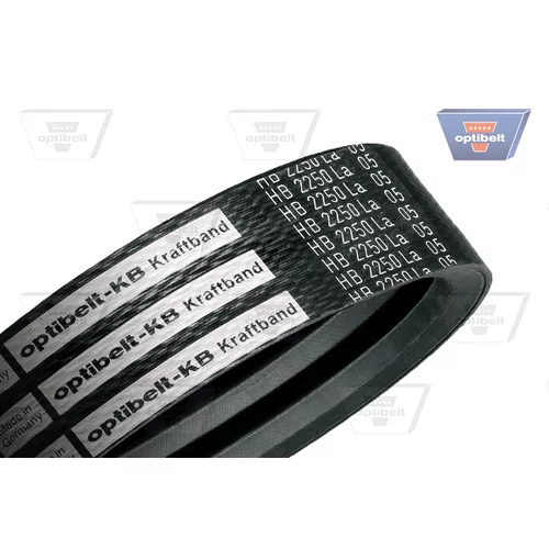 Zosilnený klinový remeň OPTIBELT 2-12,5 x 1650