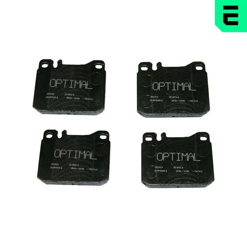 Sada brzdových platničiek kotúčovej brzdy OPTIMAL BP-02301