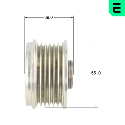 Voľnobežka alternátora F5-1167 /OPTIMAL/ - obr. 2